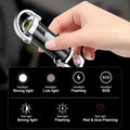 7 Multifunctional Portable Flashlight Keychain