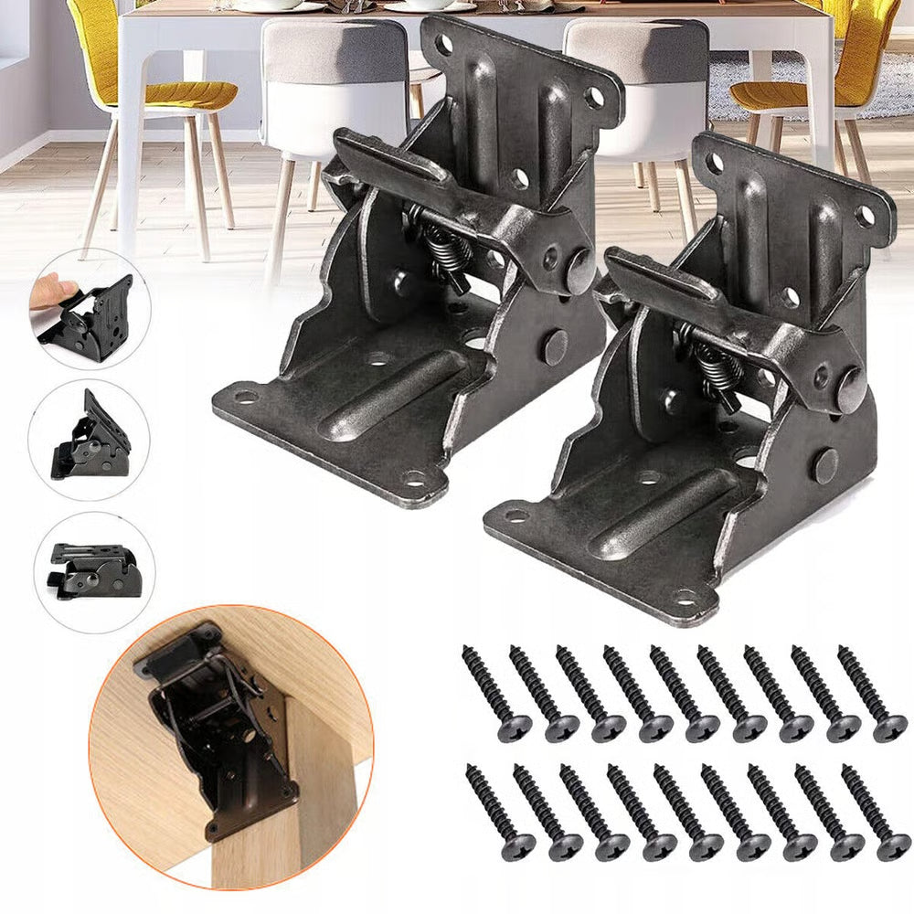 FoldLock Pro Heavy-Duty Folding Support Hinge