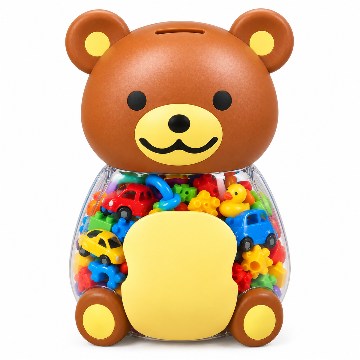 Premium baby toy Happy Bear 2-in-1 Toy & Savings Box
