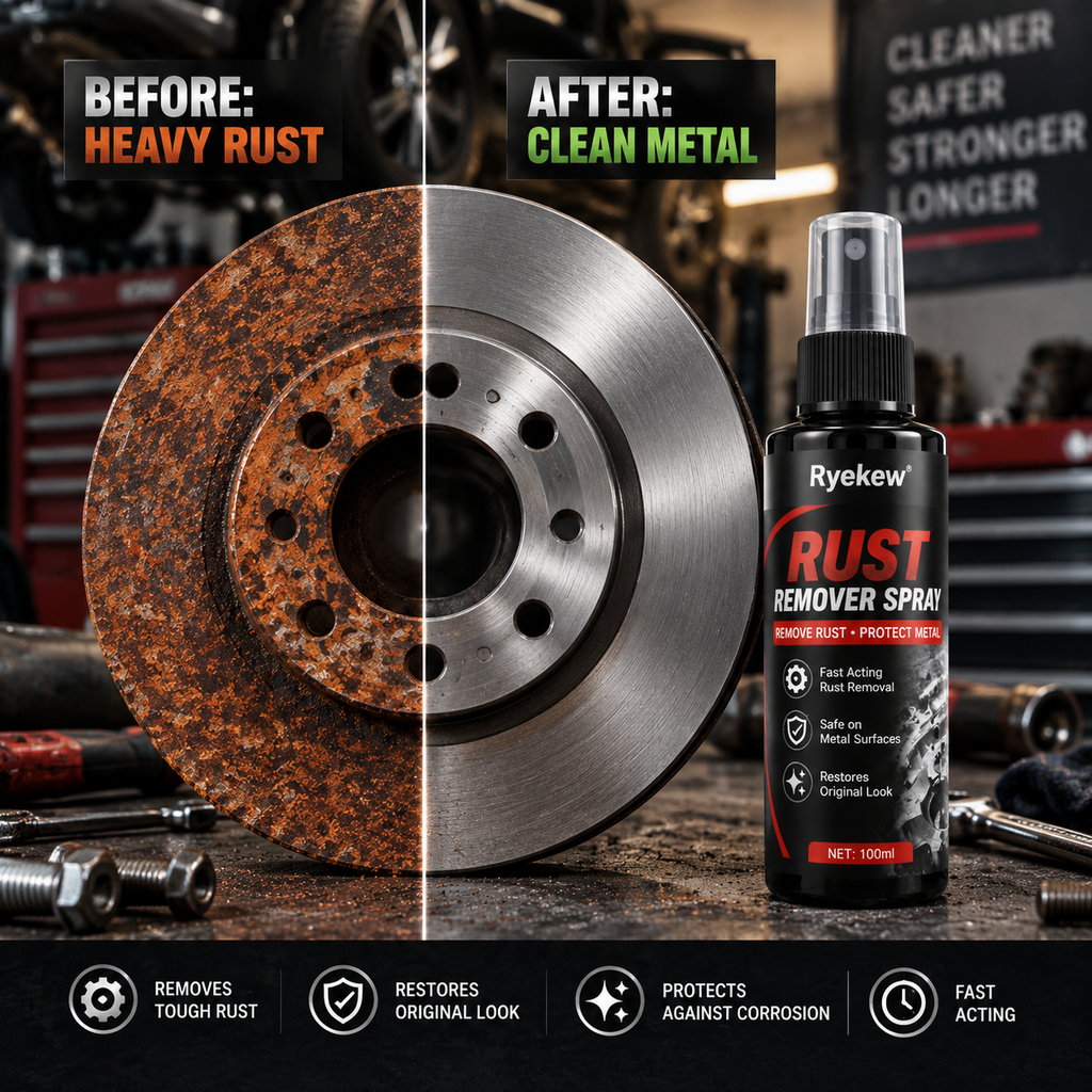 Rust Remover Spray-Heavy Duty Rust Cleaner & Restorer