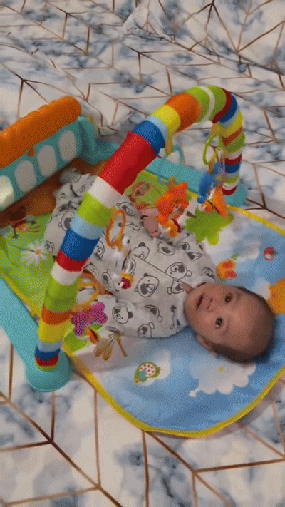 Premium Baby Pedal Piano Play Gym Musical Activity Mat for Infant