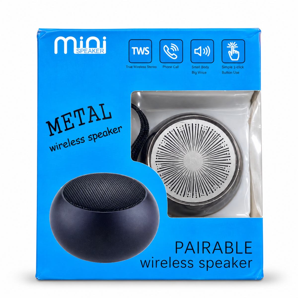 Mini Metal Speaker TWS V smart speaker