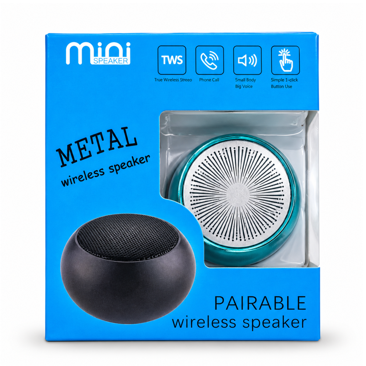 Mini Metal Speaker TWS V smart speaker