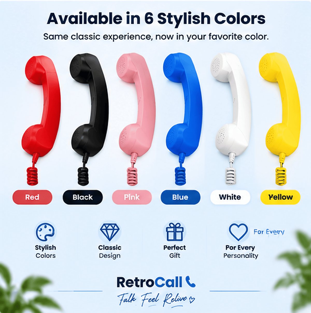 📞 Imported Retro telephone handset with Type-C interface 📞