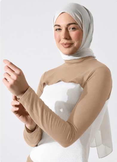 Neck Cover with Long Sleeves