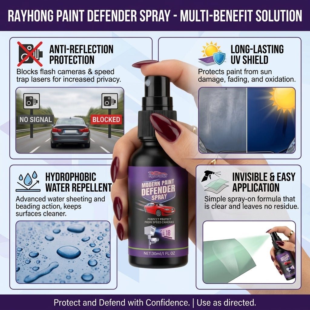 Car RayHong Invisible Plate Defender Spray