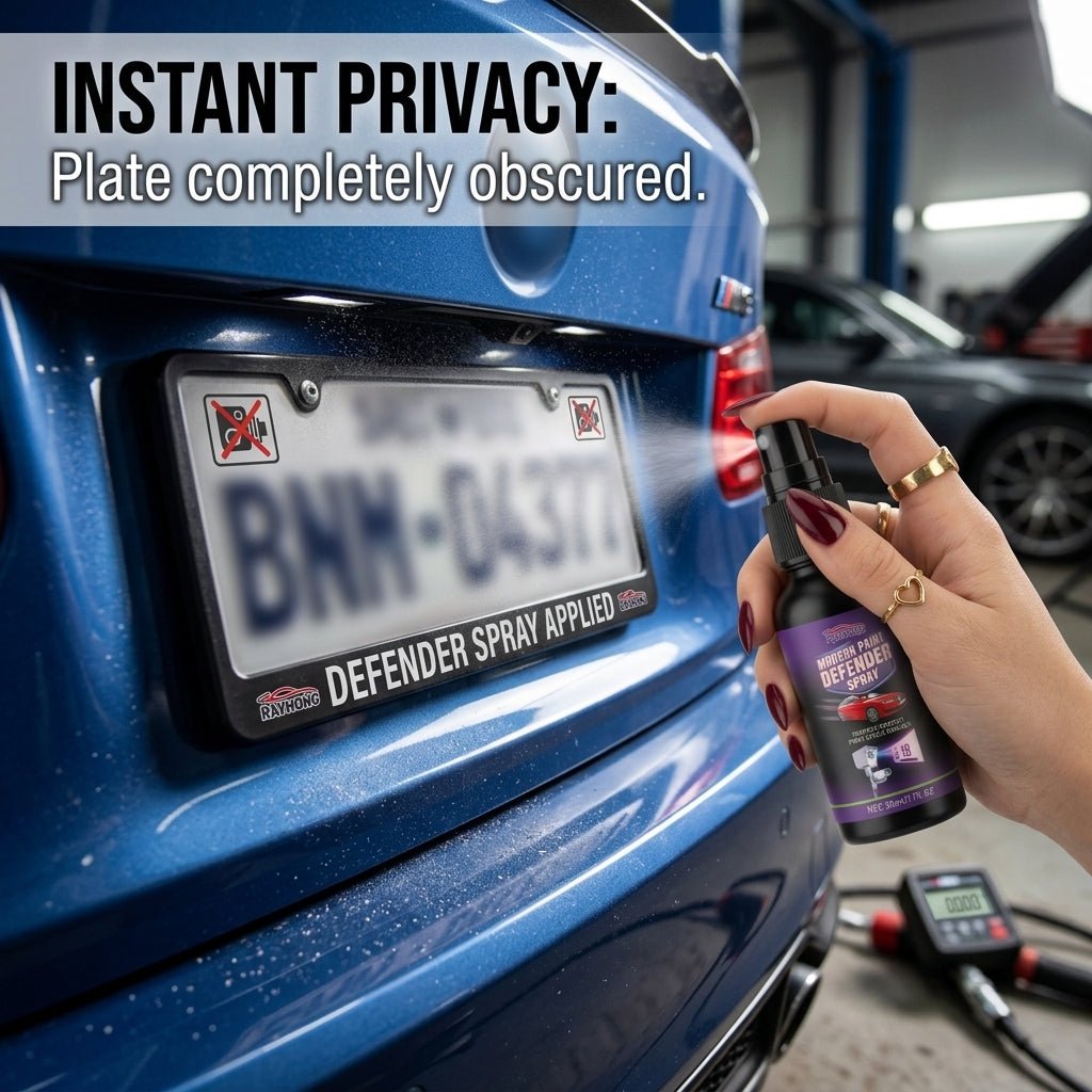Car RayHong Invisible Plate Defender Spray