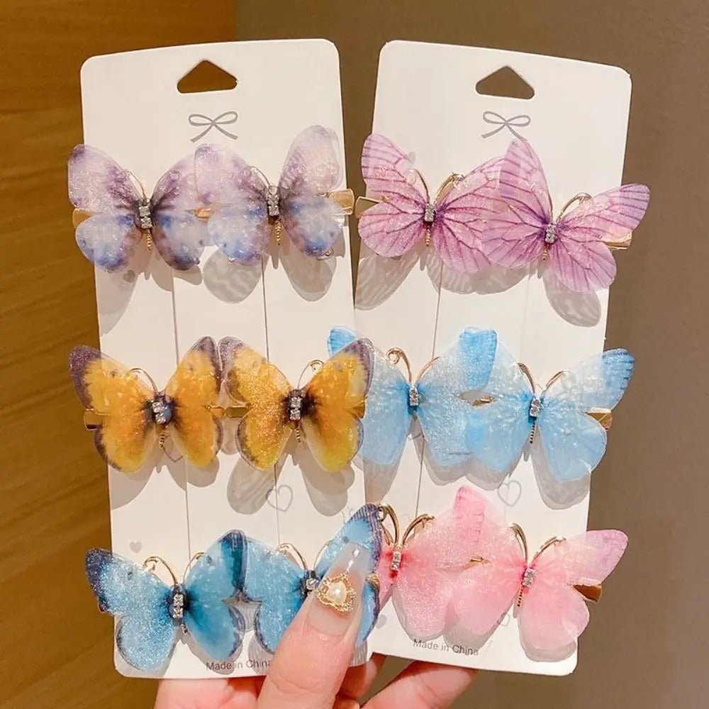 Sweet Wind Butterfly Hair Clips